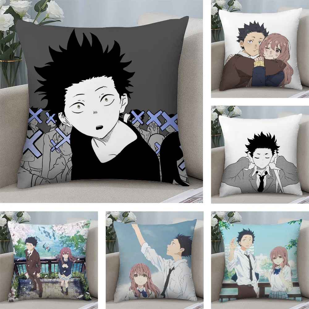 K-koe no K-KatachiS Pillow Case Short Plush Pillow Covers Sofa Decorative Gift Home Double-sided Printing Cushion Cover
K-koe no K-KatachiS Pillow Case Short Plush Pillow Covers Sofa Decorative Gift Home Double-sided Printing Cushion Cover
