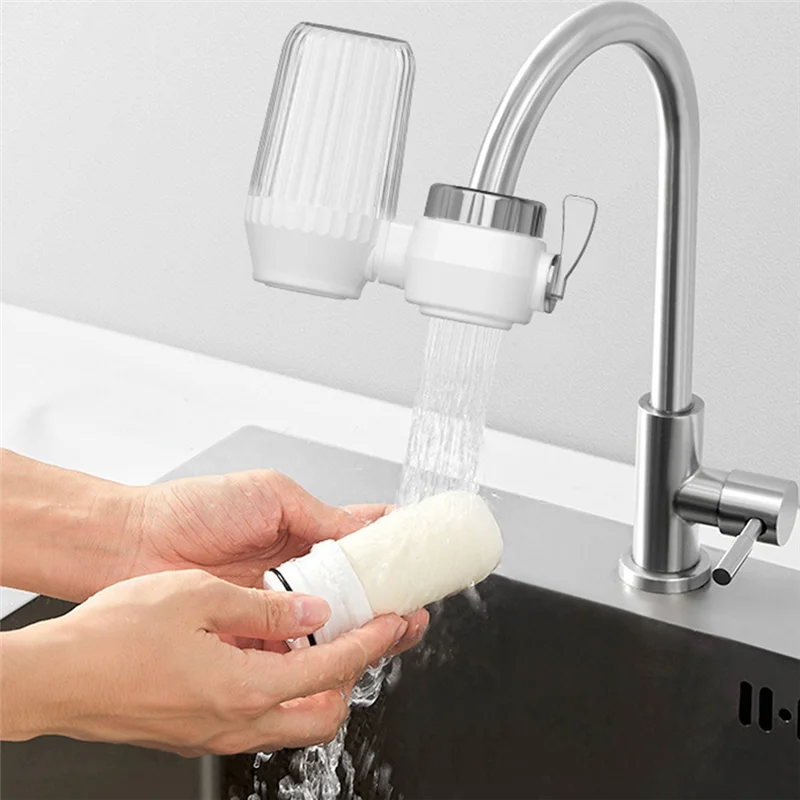 ABLE-Faucet Фильтр для водопроводной воды Очиститель Съемный моющийся фильтр Маленькая физическая фильтрация для домашней кухни
ABLE-Faucet Фильтр для водопроводной воды Очиститель Съемный моющийся фильтр Маленькая физическая фильтрация для домашней кухни
