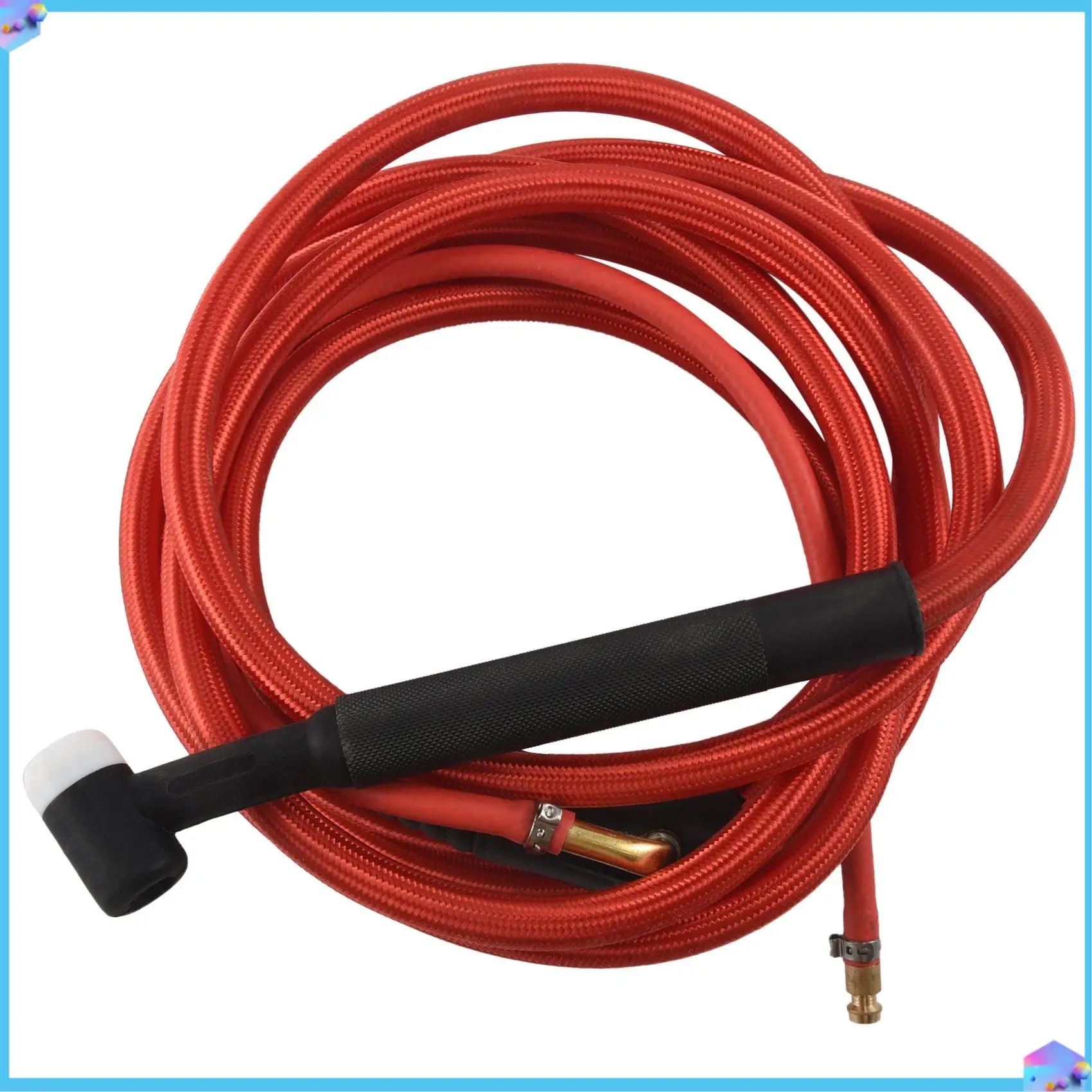 A43T TIG Welding Torch Quick Connector Gas-Electric Integrated Red Hose Cable Wires 4M 35-50 Euro Connector 13.12Ft
A43T TIG Welding Torch Quick Connector Gas-Electric Integrated Red Hose Cable Wires 4M 35-50 Euro Connector 13.12Ft