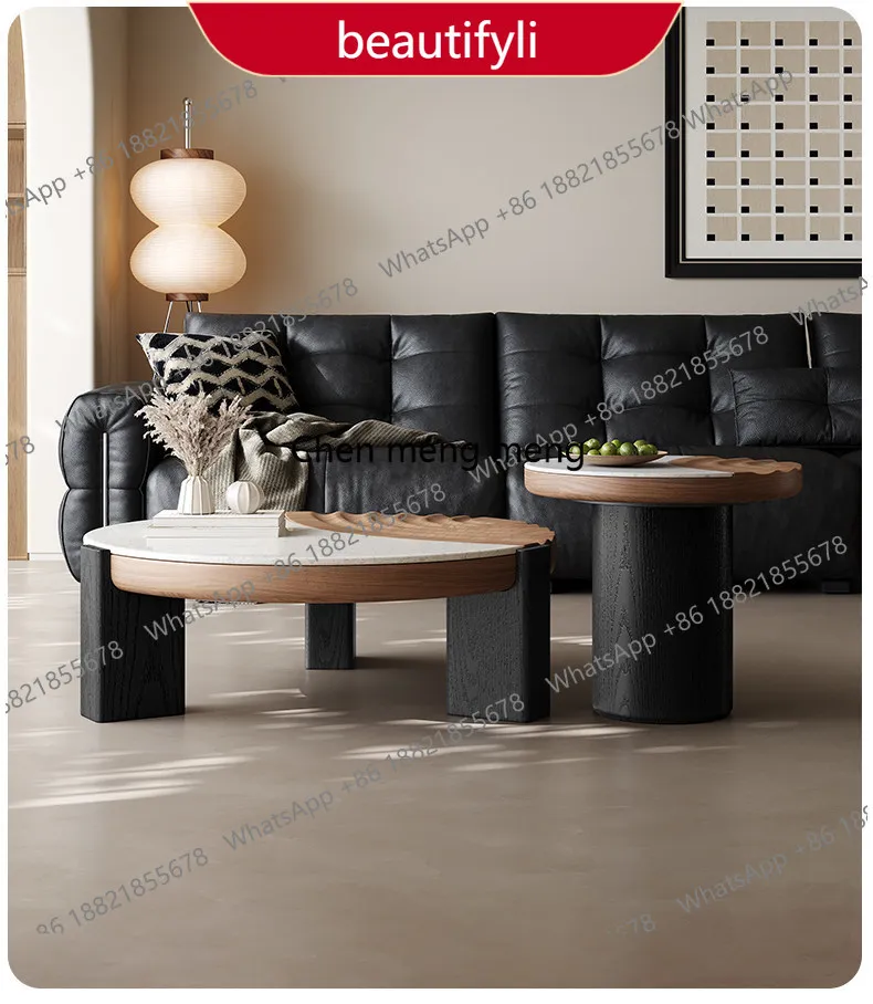 A38 coffee table combination medium and ancient style light luxury high-end furniture living room household round small apartmen
A38 coffee table combination medium and ancient style light luxury high-end furniture living room household round small apartmen