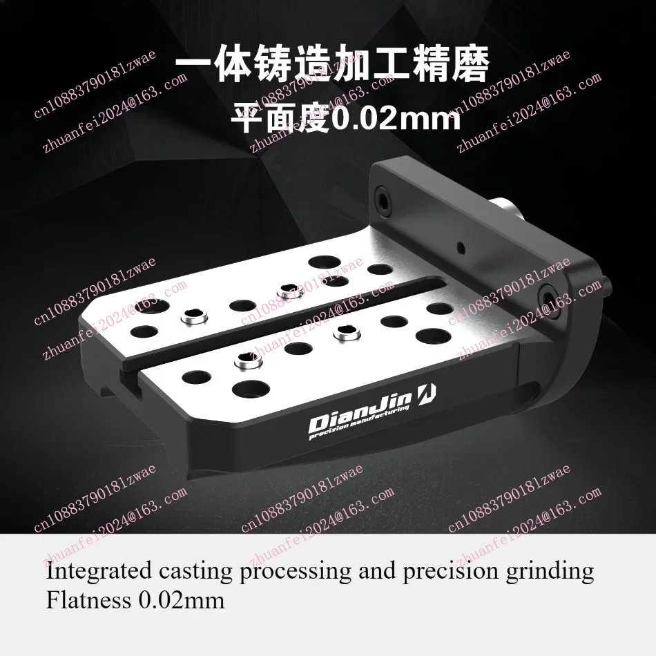Four Axis One-piece Casting Unilateral L-block DJ-170L-200L-255L Five Axis Zero Point Self Centering Vise L-board
Four Axis One-piece Casting Unilateral L-block DJ-170L-200L-255L Five Axis Zero Point Self Centering Vise L-board