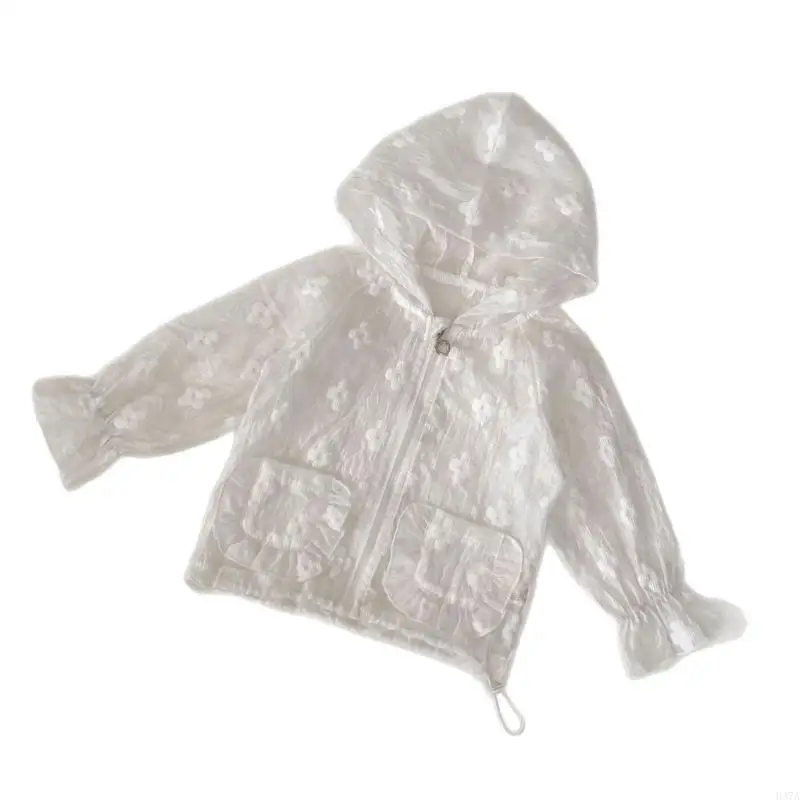 H37A Lightweight Kids Sun Suit Fashion Zippered Floral Embroidery Hooded Coat for Girls Aged 0 to 3 Years
H37A Lightweight Kids Sun Suit Fashion Zippered Floral Embroidery Hooded Coat for Girls Aged 0 to 3 Years