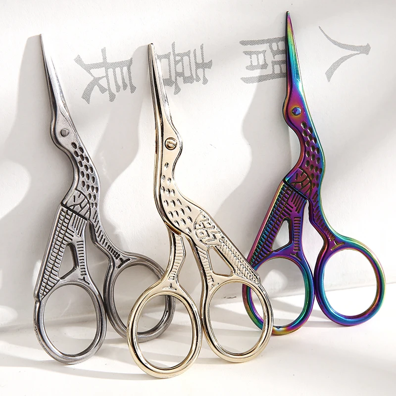 1 Pc Vintage Scissors Stainless Steel Mini Crane Shape Sharp Durable Hand Account Handbook Art Tool Aesthetic Stationery
1 Pc Vintage Scissors Stainless Steel Mini Crane Shape Sharp Durable Hand Account Handbook Art Tool Aesthetic Stationery