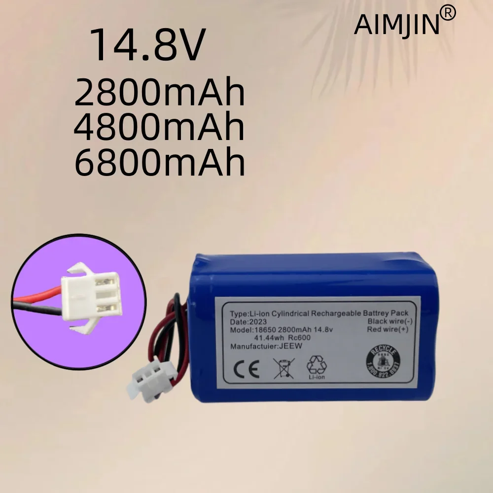 Vacuum cleaner battery 14.8V2800mAh 4800mAh 6800mAh Robot vacuum cleaner battery ILIFE A4, A40, A4S, A6, A8, V7, V7S V7S Pro V50
Vacuum cleaner battery 14.8V2800mAh 4800mAh 6800mAh Robot vacuum cleaner battery ILIFE A4, A40, A4S, A6, A8, V7, V7S V7S Pro V50