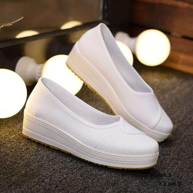 White Nurse Shoes Women's 2026 New Summer Thick Heel Work Shoes Beauty Salon Yoga Dance Fashion Single Shoes Slip-On Shoes
White Nurse Shoes Women's 2026 New Summer Thick Heel Work Shoes Beauty Salon Yoga Dance Fashion Single Shoes Slip-On Shoes