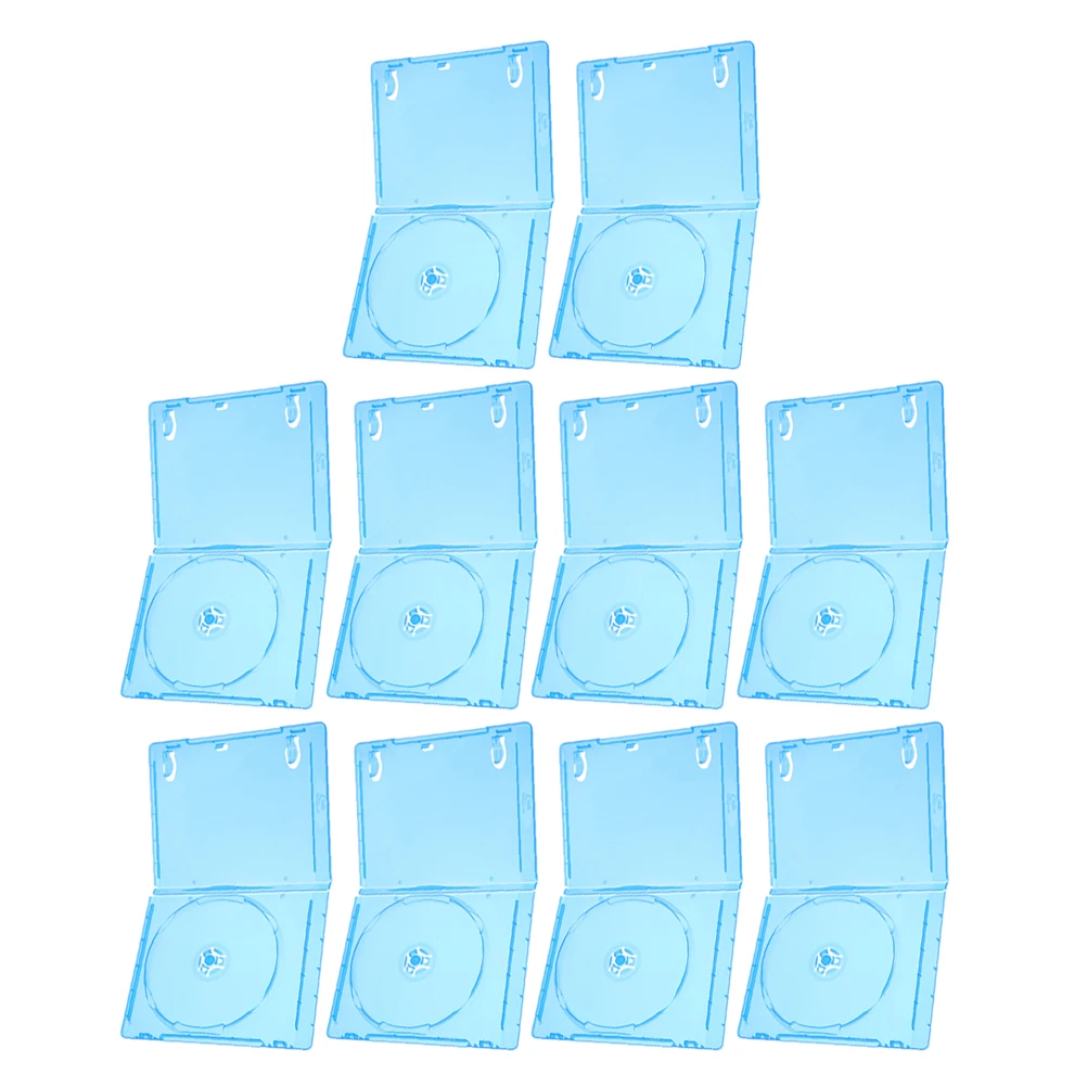 10pcs CD Case DVD Packing Boxes Translucent Disc Wrapping Cases Soft PP Rectangle Media Storage Travel Solution
10pcs CD Case DVD Packing Boxes Translucent Disc Wrapping Cases Soft PP Rectangle Media Storage Travel Solution