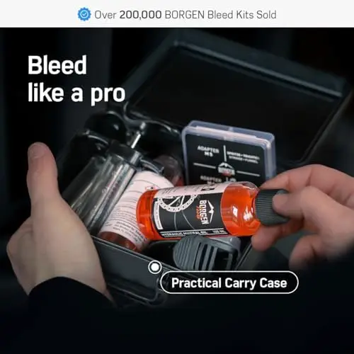 Комплект для прокачки тормозов Borgen PRO для Tektro, TRP – включает 2 флакона минерального масла и видеоинструкцию
Комплект для прокачки тормозов Borgen PRO для Tektro, TRP – включает 2 флакона минерального масла и видеоинструкцию