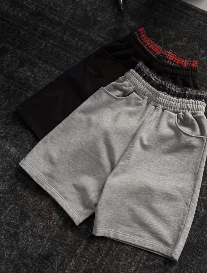 2026 Men's Harajuku High Street Plaid Double Waist Shorts Bermudas Masculina Shorts Para Hombre Essentials Man Fashion Clothes
2026 Men's Harajuku High Street Plaid Double Waist Shorts Bermudas Masculina Shorts Para Hombre Essentials Man Fashion Clothes