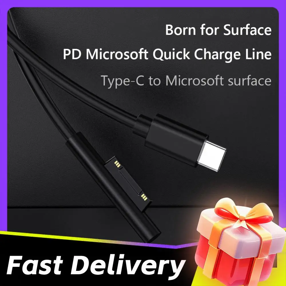 15V 3A USB C Power Supply Fast Charger Cable Fast Charging USB Type-C Power Supply for Microsoft Surface Pro 3 4 5 6
15V 3A USB C Power Supply Fast Charger Cable Fast Charging USB Type-C Power Supply for Microsoft Surface Pro 3 4 5 6