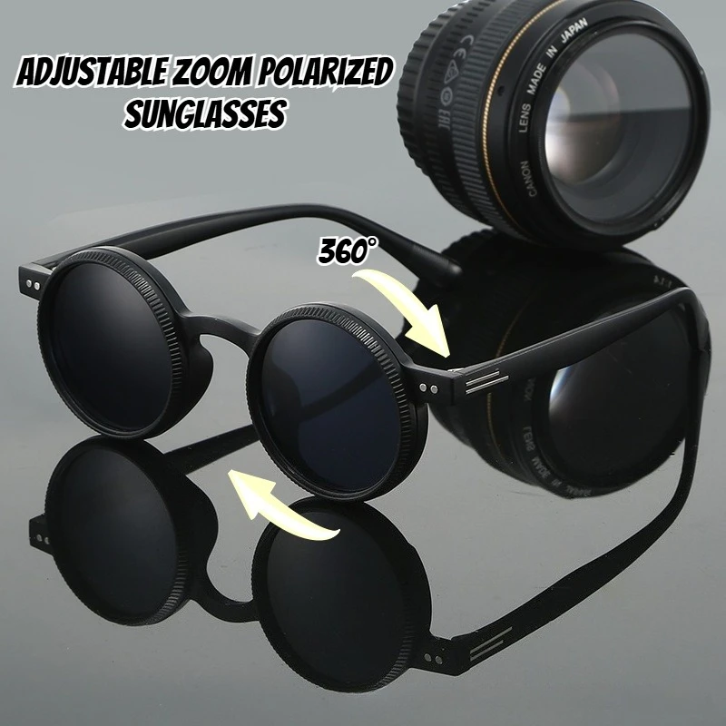 Neutral Fashion New Style 360° Rotatable Adjustable Sunglasses Round Frame Polarized Sunglasses Outdoor UV Protection Eyewear
Neutral Fashion New Style 360° Rotatable Adjustable Sunglasses Round Frame Polarized Sunglasses Outdoor UV Protection Eyewear