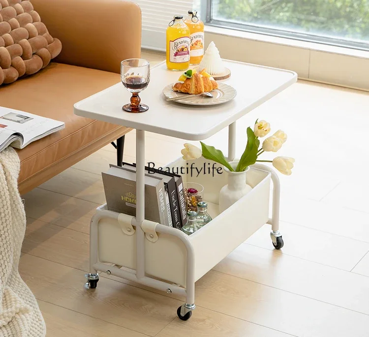 FG40Cream Style Modern Minimalist Portable Coffee Table Trolley Bedside Side Cabinet Storage Rack
FG40Cream Style Modern Minimalist Portable Coffee Table Trolley Bedside Side Cabinet Storage Rack