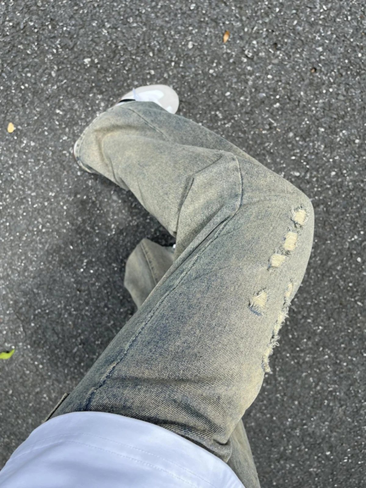 Summer Thin Straight Leg Jeans Men's Style Vibe Youth Summer Torn Denim Pants Slimming Effect Trendy Teenager Long Pants
Summer Thin Straight Leg Jeans Men's Style Vibe Youth Summer Torn Denim Pants Slimming Effect Trendy Teenager Long Pants