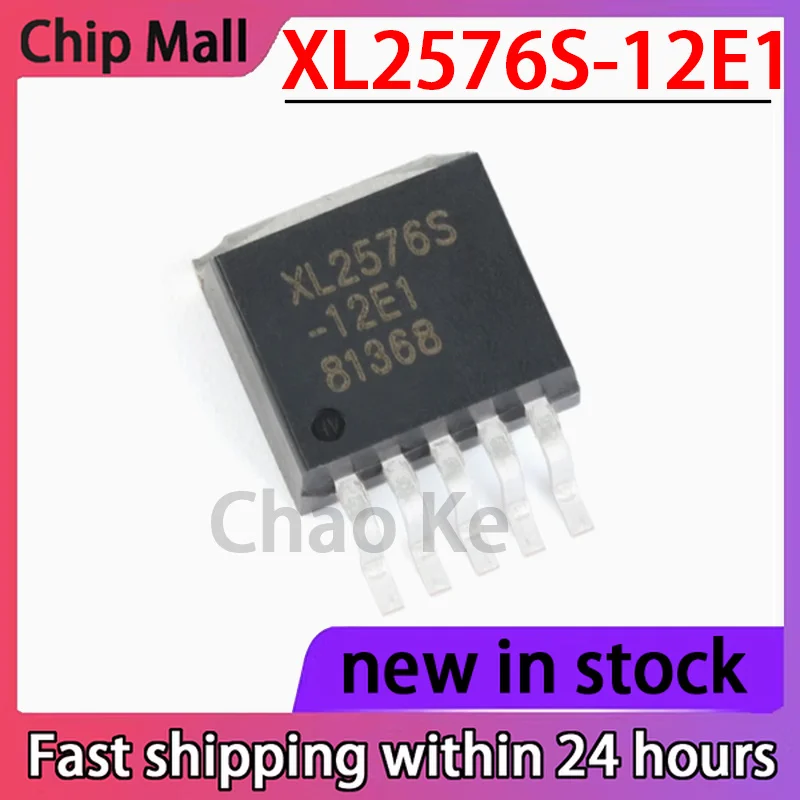 10PCS XL2576S-12E1 Package TO-263-5 52kHz Buck DC Converter Chip
10PCS XL2576S-12E1 Package TO-263-5 52kHz Buck DC Converter Chip