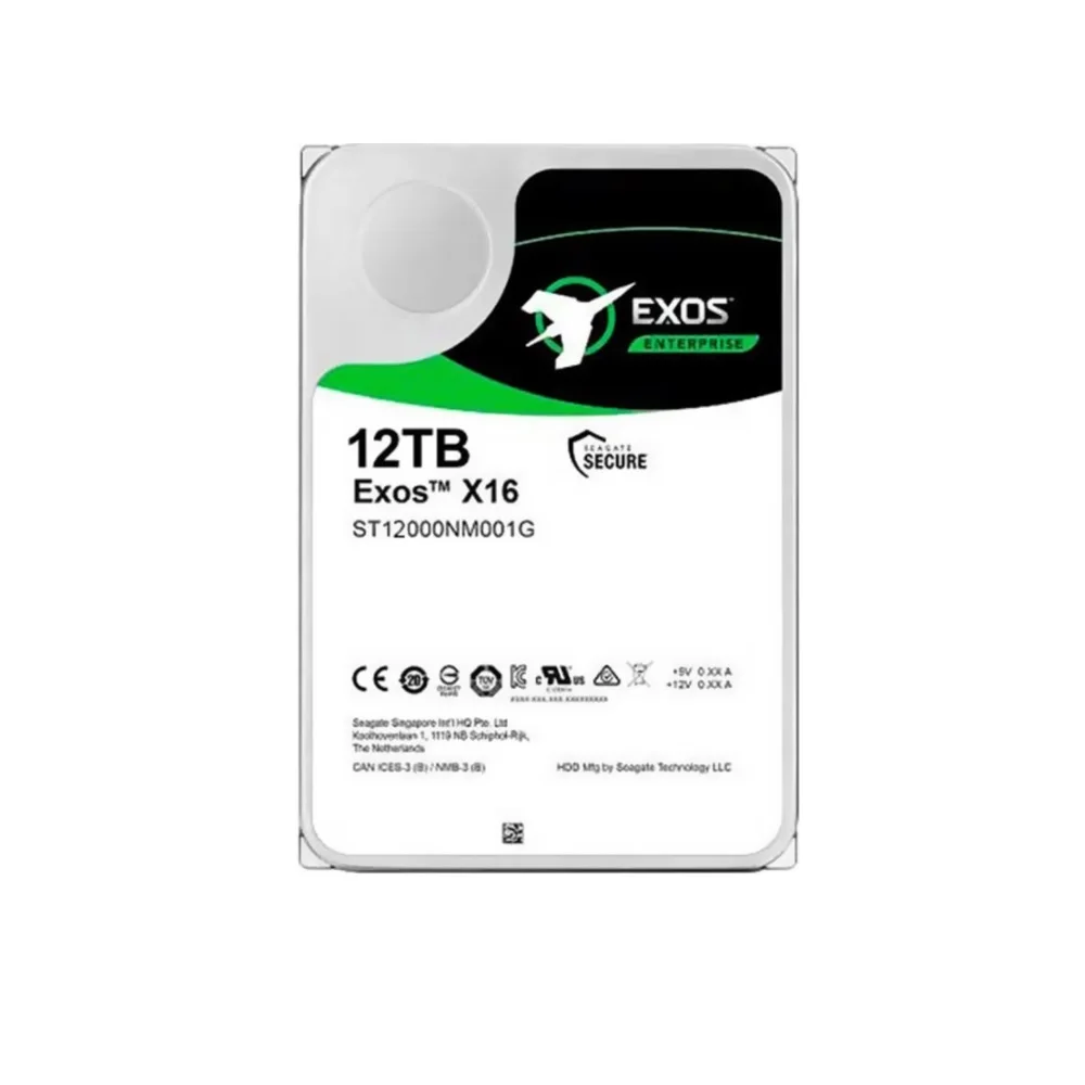 New Seagt Exos 12TB Internal Hard Drive Enterprise HDD ST12000NM001G 3.5 Inch 6Gb/s 256MB Cache for Enterprise Data Center
New Seagt Exos 12TB Internal Hard Drive Enterprise HDD ST12000NM001G 3.5 Inch 6Gb/s 256MB Cache for Enterprise Data Center