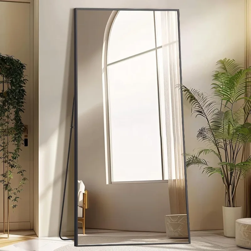 76"x34" Large Mirror Full Length, Oversized Floor Mirror Full Length for Bedroom Living Room Cloakroom Gym, Hanging Sta
76"x34" Large Mirror Full Length, Oversized Floor Mirror Full Length for Bedroom Living Room Cloakroom Gym, Hanging Sta
