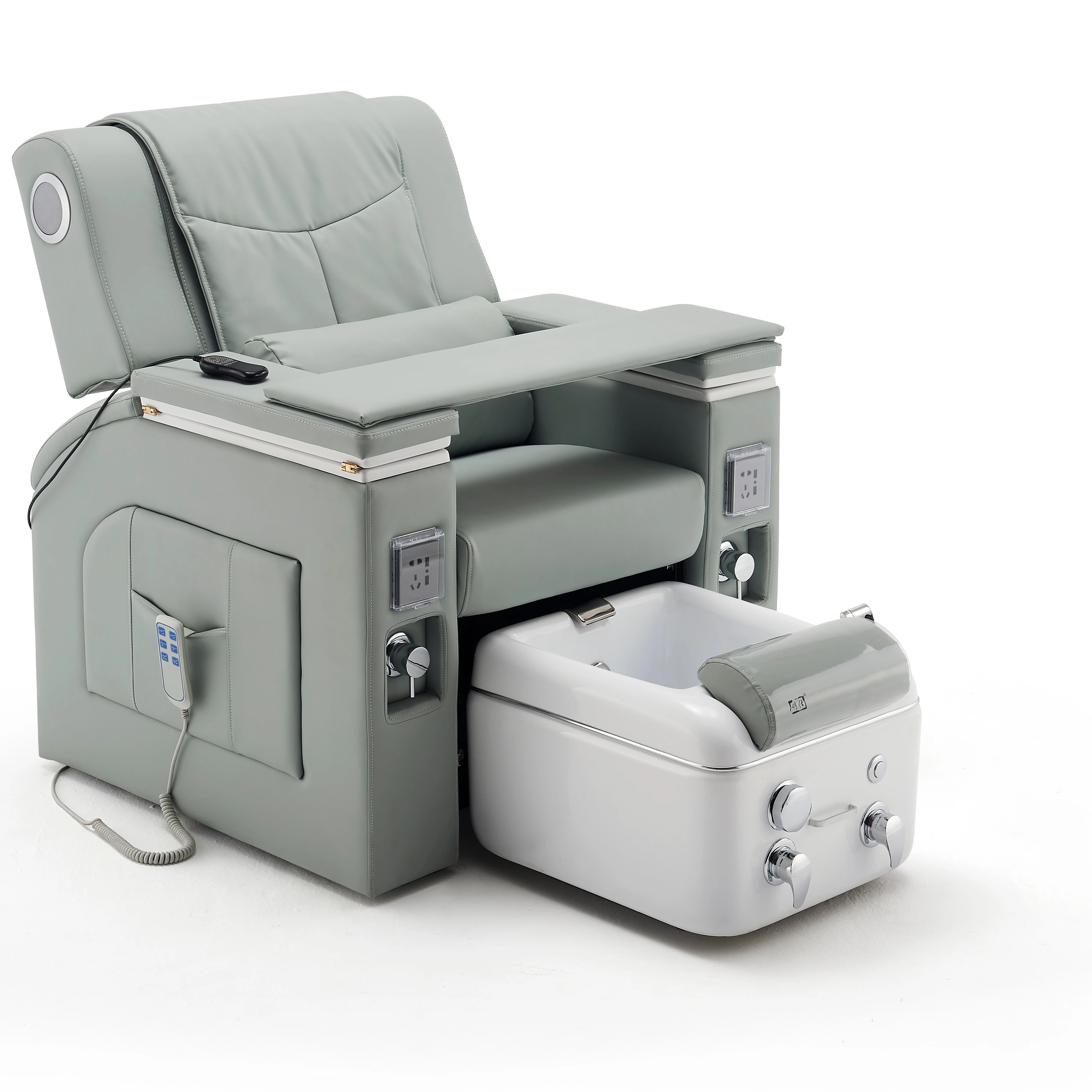 Wholesale Modern Luxury Beauty Nail Salon Furniture Foot Spa Massage Pedicure Chair
Wholesale Modern Luxury Beauty Nail Salon Furniture Foot Spa Massage Pedicure Chair