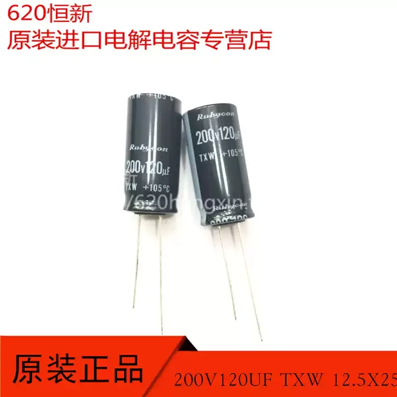 5-20pcs Japanese Rubycon 200V 120UF TXW 12.5X25 105°C Long Life 120UF 200V Capacitor
5-20pcs Japanese Rubycon 200V 120UF TXW 12.5X25 105°C Long Life 120UF 200V Capacitor