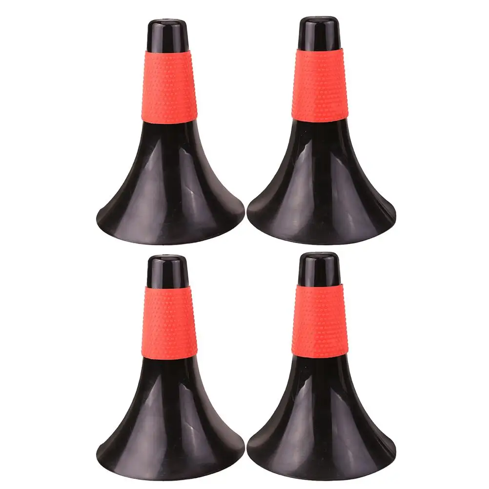 4 Pcs Bright Color Durable Plastic Training Cones for Sports Soccer Marker Drills Equipment Game Windproof Horn
4 Pcs Bright Color Durable Plastic Training Cones for Sports Soccer Marker Drills Equipment Game Windproof Horn
