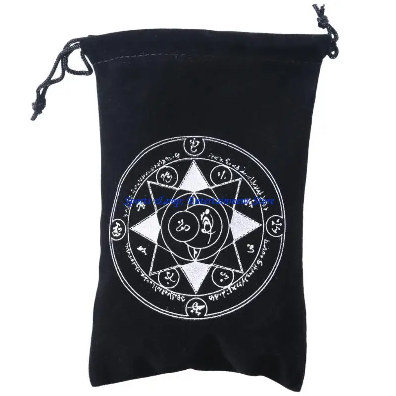 G7NF Flannel Tarots Runes Bag for Storing Tarots Cards, Jewelry,Small Item Organizers
G7NF Flannel Tarots Runes Bag for Storing Tarots Cards, Jewelry,Small Item Organizers