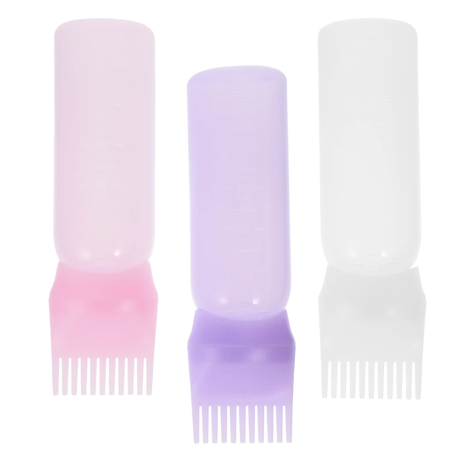 3 Pcs Style Applicator Hair Dye Bottle with Comb Coloring Perfumes Squeeze Bottles
3 Pcs Style Applicator Hair Dye Bottle with Comb Coloring Perfumes Squeeze Bottles