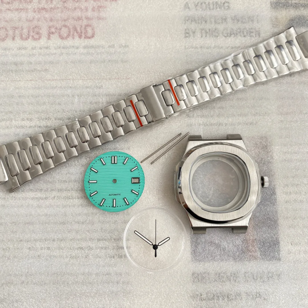 41mm Watch Cases Watchband Sapphire Glass Waterproof For Modified Nautilus nh35 nh36 nh38 Movement 30.5mm Dial Hands Case Parts
41mm Watch Cases Watchband Sapphire Glass Waterproof For Modified Nautilus nh35 nh36 nh38 Movement 30.5mm Dial Hands Case Parts