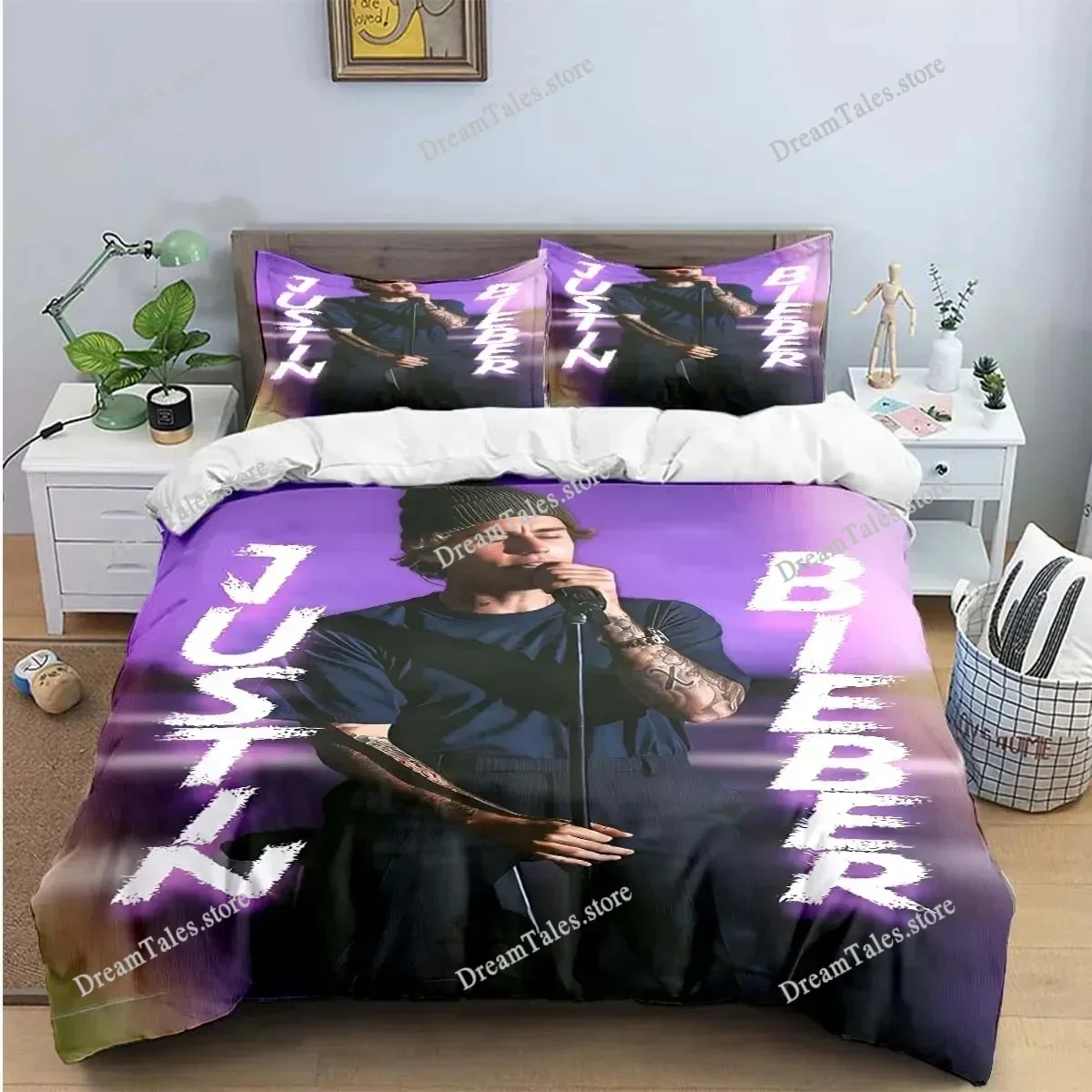 Pop Singer J-Justin Bieber Printing Bedding Set Duvet Cover Comforter Bed Youth Kids Girl Boys Birthday Luxury Gift741
Pop Singer J-Justin Bieber Printing Bedding Set Duvet Cover Comforter Bed Youth Kids Girl Boys Birthday Luxury Gift741