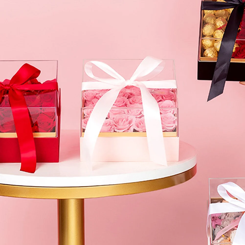 Exquisite Customized Packaging Square Flower Box Durable and Practical Floral Packing Box Perfect for Valentine's Day Gift
Exquisite Customized Packaging Square Flower Box Durable and Practical Floral Packing Box Perfect for Valentine's Day Gift