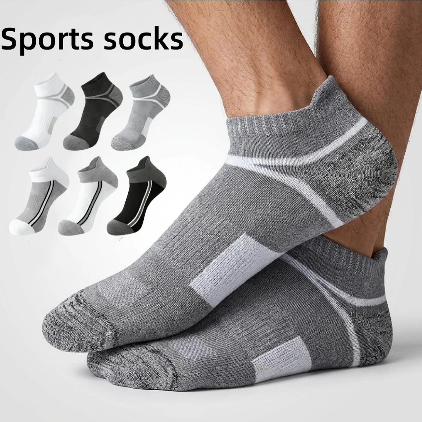 50 pairs of men's ankle socks, breathable and moisture absorbing sports socks, low cut sports socks
50 pairs of men's ankle socks, breathable and moisture absorbing sports socks, low cut sports socks