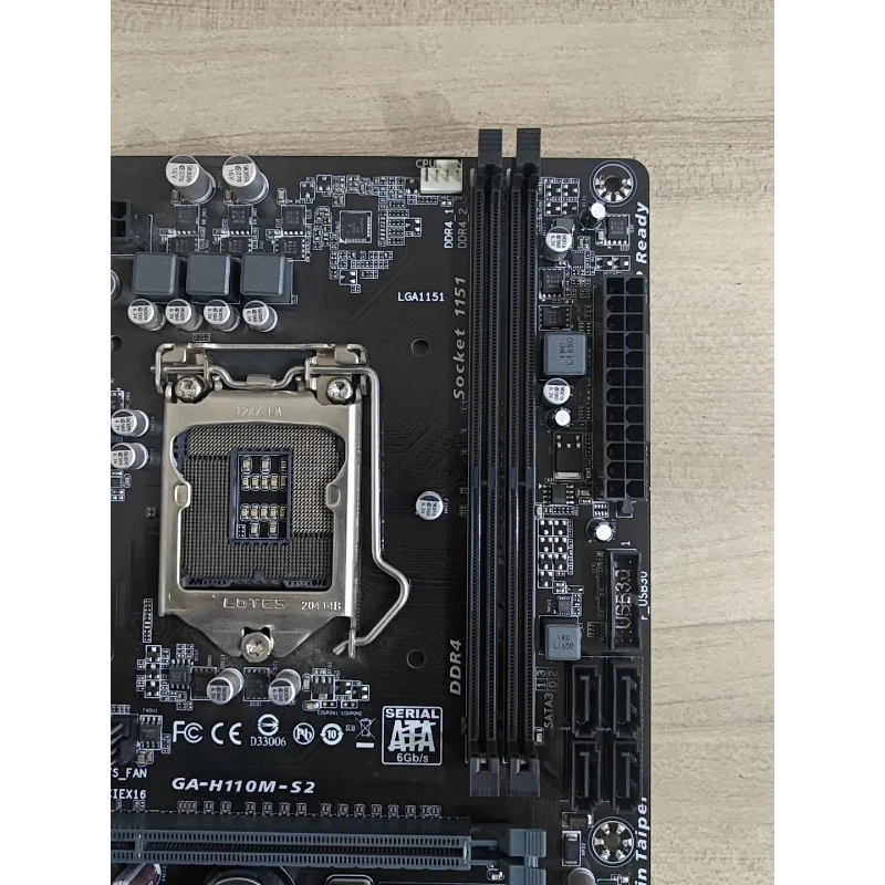 Used for GIGABYTE H110M-S2 Motherboard LGA 1151 Support 6th 7th Gen Intel CPU DDR4 RAM With Original IO Shield
Used for GIGABYTE H110M-S2 Motherboard LGA 1151 Support 6th 7th Gen Intel CPU DDR4 RAM With Original IO Shield