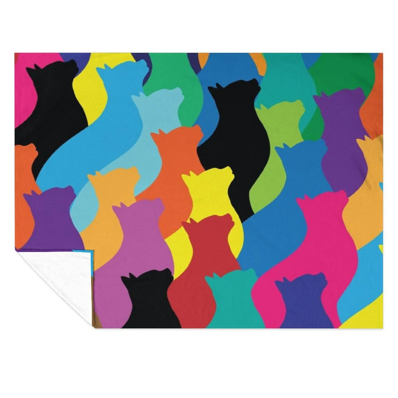 Rainbow Colorful Cat Collage Pattern Throw Blanket Giant Sofa decorative Nap Blankets
Rainbow Colorful Cat Collage Pattern Throw Blanket Giant Sofa decorative Nap Blankets