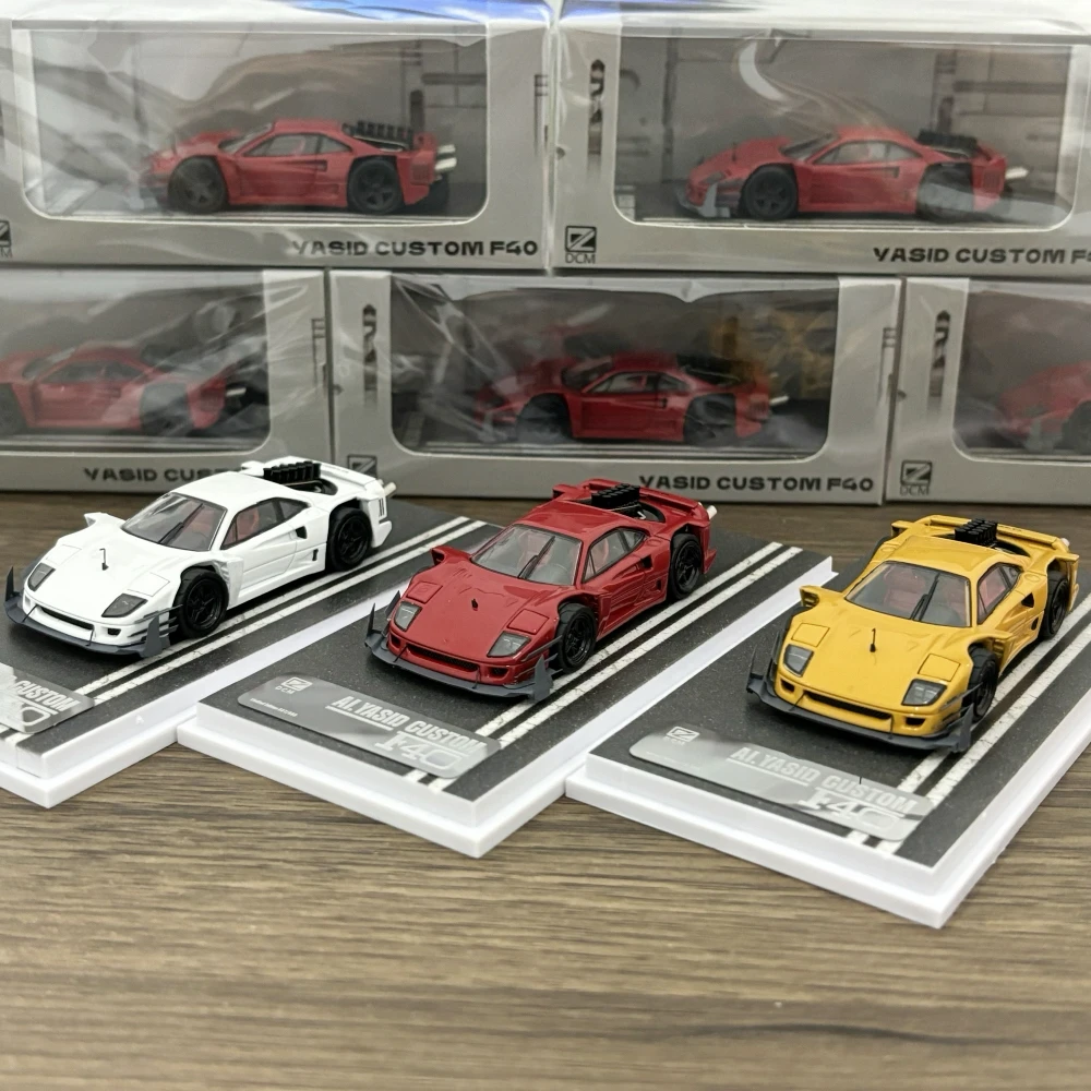 DCM 164 F40 Three Colors Model Car Stocks
DCM 164 F40 Three Colors Model Car Stocks