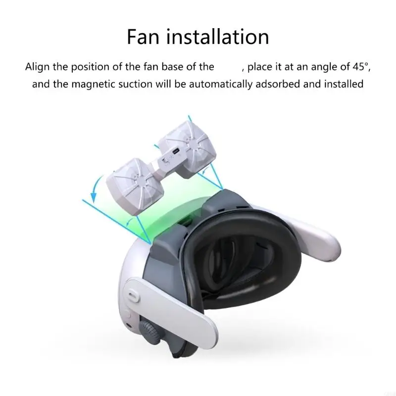 G8DB Face Pad Cover with Cooling Fan for 3 Air Ventilation Fan Face Cover Replacement
G8DB Face Pad Cover with Cooling Fan for 3 Air Ventilation Fan Face Cover Replacement
