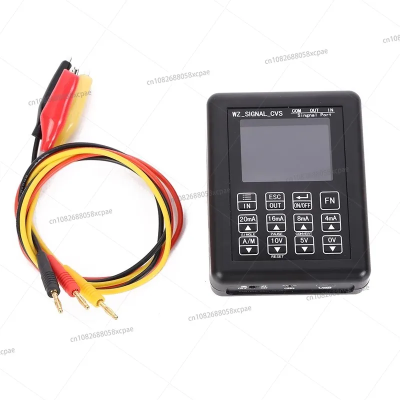 4-20mA signal generator 24V current and voltage transmitter calibrator signal source 0-10V conversion mode
4-20mA signal generator 24V current and voltage transmitter calibrator signal source 0-10V conversion mode
