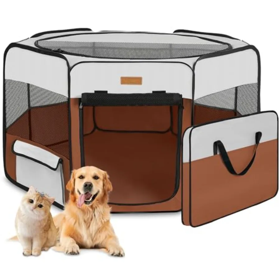 Dog Playpen Portable Pet Play Pen for Cat Puppies Rabbits Chickens Foldable Large-Capacity Pet Tent for Indoor/Outdoor Travel C
Dog Playpen Portable Pet Play Pen for Cat Puppies Rabbits Chickens Foldable Large-Capacity Pet Tent for Indoor/Outdoor Travel C