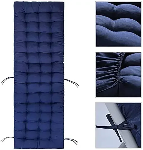 zz colorful Cushions Lounge Chaise Cushion Sun Lounger Mattress with Non-Slip Back Elastic Sleeve for lunge chair
zz colorful Cushions Lounge Chaise Cushion Sun Lounger Mattress with Non-Slip Back Elastic Sleeve for lunge chair