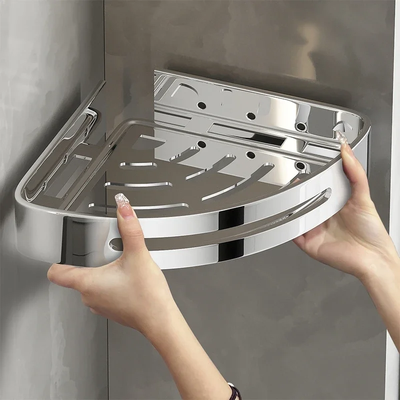 Stainless Steel Triangle Rack, Wall Mounted Storage, Washbasin Shelf, Waterproof Toilet Organizer, SpaceSaving Corner Shelf
Stainless Steel Triangle Rack, Wall Mounted Storage, Washbasin Shelf, Waterproof Toilet Organizer, SpaceSaving Corner Shelf