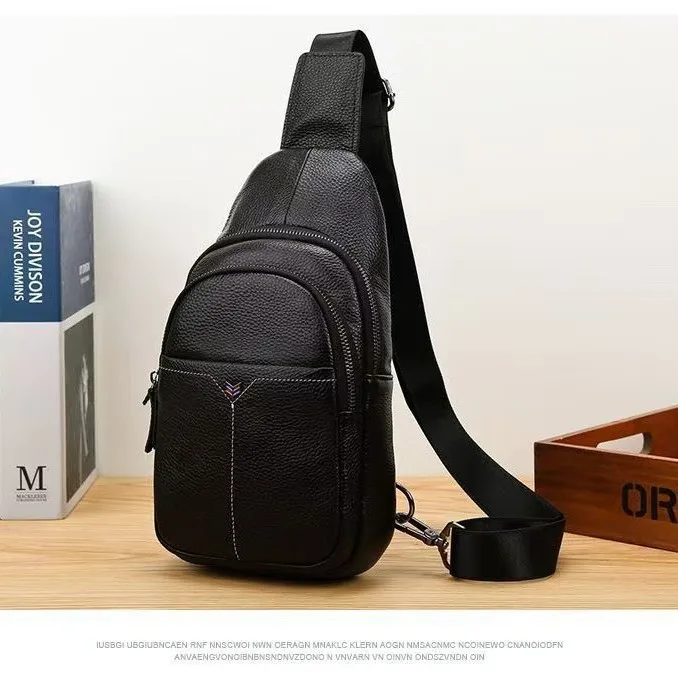 Real leather men's zipper backpack with large capacity, water-resistant and multiple pockets, crossbody bag
Real leather men's zipper backpack with large capacity, water-resistant and multiple pockets, crossbody bag