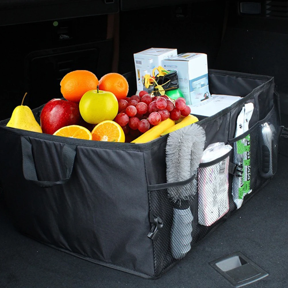 Premium Large Capacity Car Trunk Organizer Box Handheld Portable Tools Container Multiple Pockets Suv Truck Home Storage Oxford
Premium Large Capacity Car Trunk Organizer Box Handheld Portable Tools Container Multiple Pockets Suv Truck Home Storage Oxford