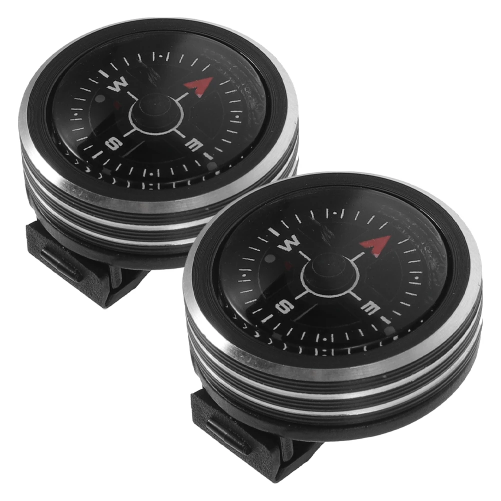 2 Pcs Removable Watch Compass Hiking Compasses for Detachable Hand Held Backpacking Aluminum Alloy Survival Men
2 Pcs Removable Watch Compass Hiking Compasses for Detachable Hand Held Backpacking Aluminum Alloy Survival Men