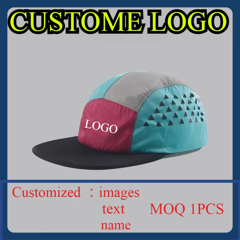 Custom Logo Summer Color Matching Quick-drying Hat Outdoor Unisex Mesh Breathable Flat Brim Five-panel Flat Edge Baseball Cap
Custom Logo Summer Color Matching Quick-drying Hat Outdoor Unisex Mesh Breathable Flat Brim Five-panel Flat Edge Baseball Cap