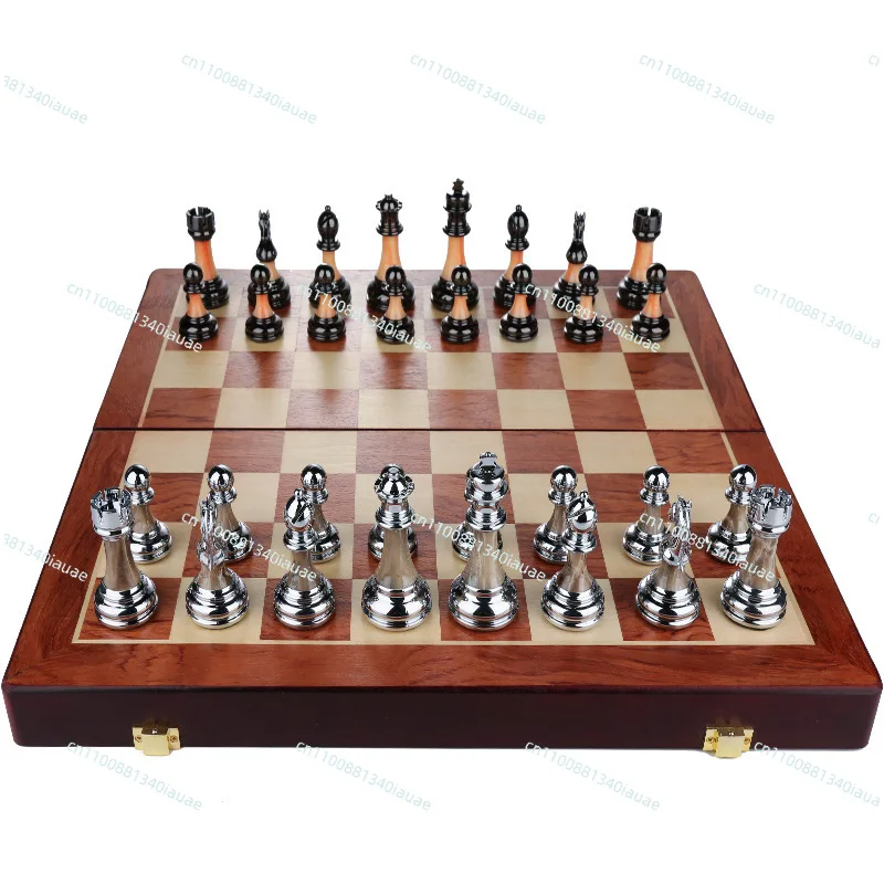 Chess High-end Gift Box Set, Solid Wood Folding Chessboard Imitation Jade Retro European Ornament
Chess High-end Gift Box Set, Solid Wood Folding Chessboard Imitation Jade Retro European Ornament
