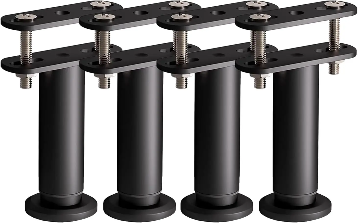 4Pcs Adjustable Height Bed Support Legs 7.08-12.2 H, Support Legs Replacement With Linking Tabs, For Bed Frame/Bed Center
4Pcs Adjustable Height Bed Support Legs 7.08-12.2 H, Support Legs Replacement With Linking Tabs, For Bed Frame/Bed Center