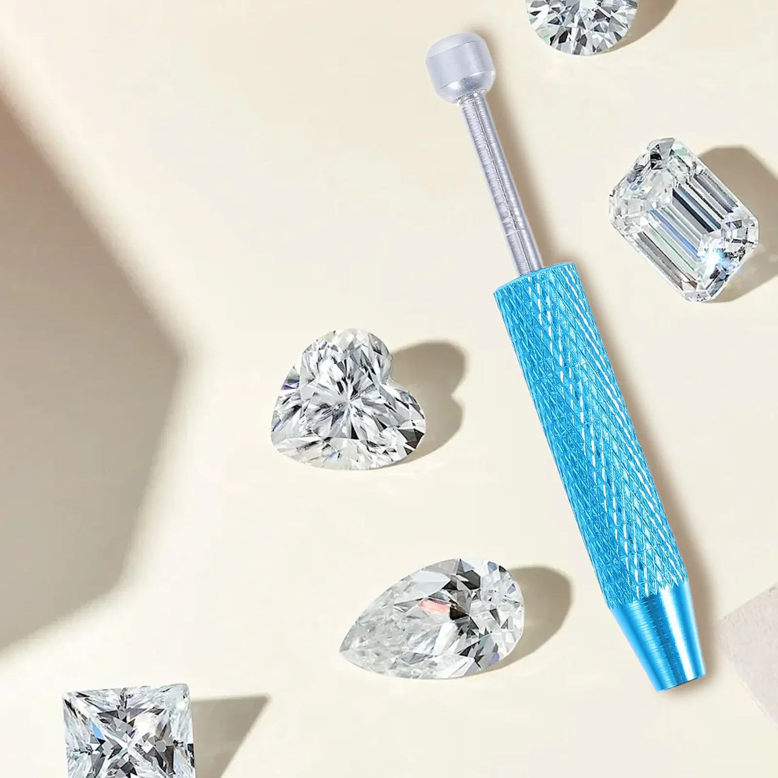 2Pcs Stainless Steel Four-Claw Jewelry Grabber Tool Precision Gem Diamond Pick Up Holder for Jewelry Making Craft Studio Small
2Pcs Stainless Steel Four-Claw Jewelry Grabber Tool Precision Gem Diamond Pick Up Holder for Jewelry Making Craft Studio Small