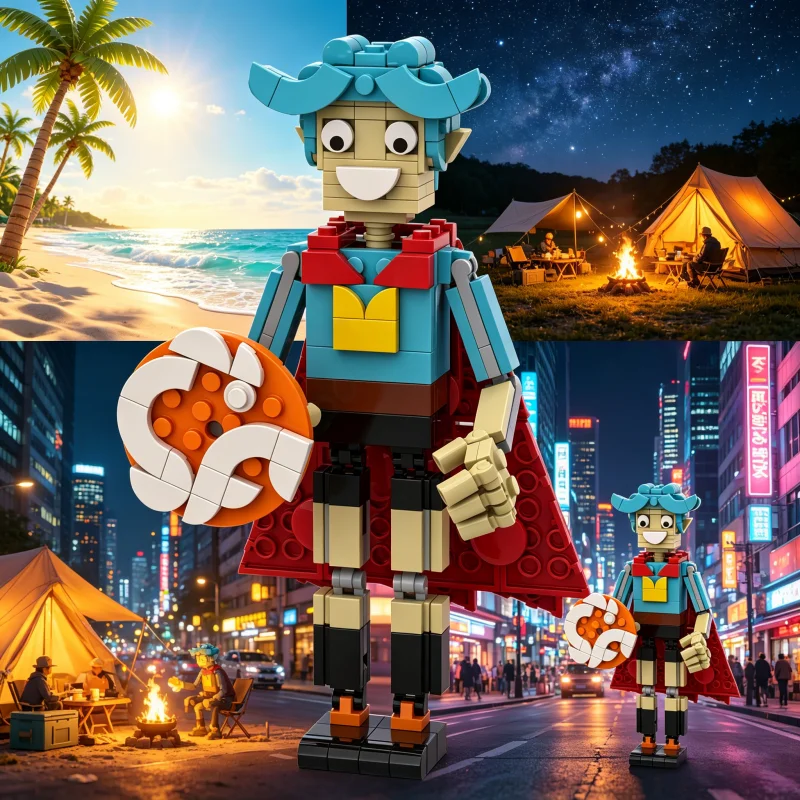 MOC Play Roy Building Blocks Monster Protagonist Dolls DIY Assembly Toy Collectible Action Figure Ornament Ideal Gift for Fans
MOC Play Roy Building Blocks Monster Protagonist Dolls DIY Assembly Toy Collectible Action Figure Ornament Ideal Gift for Fans