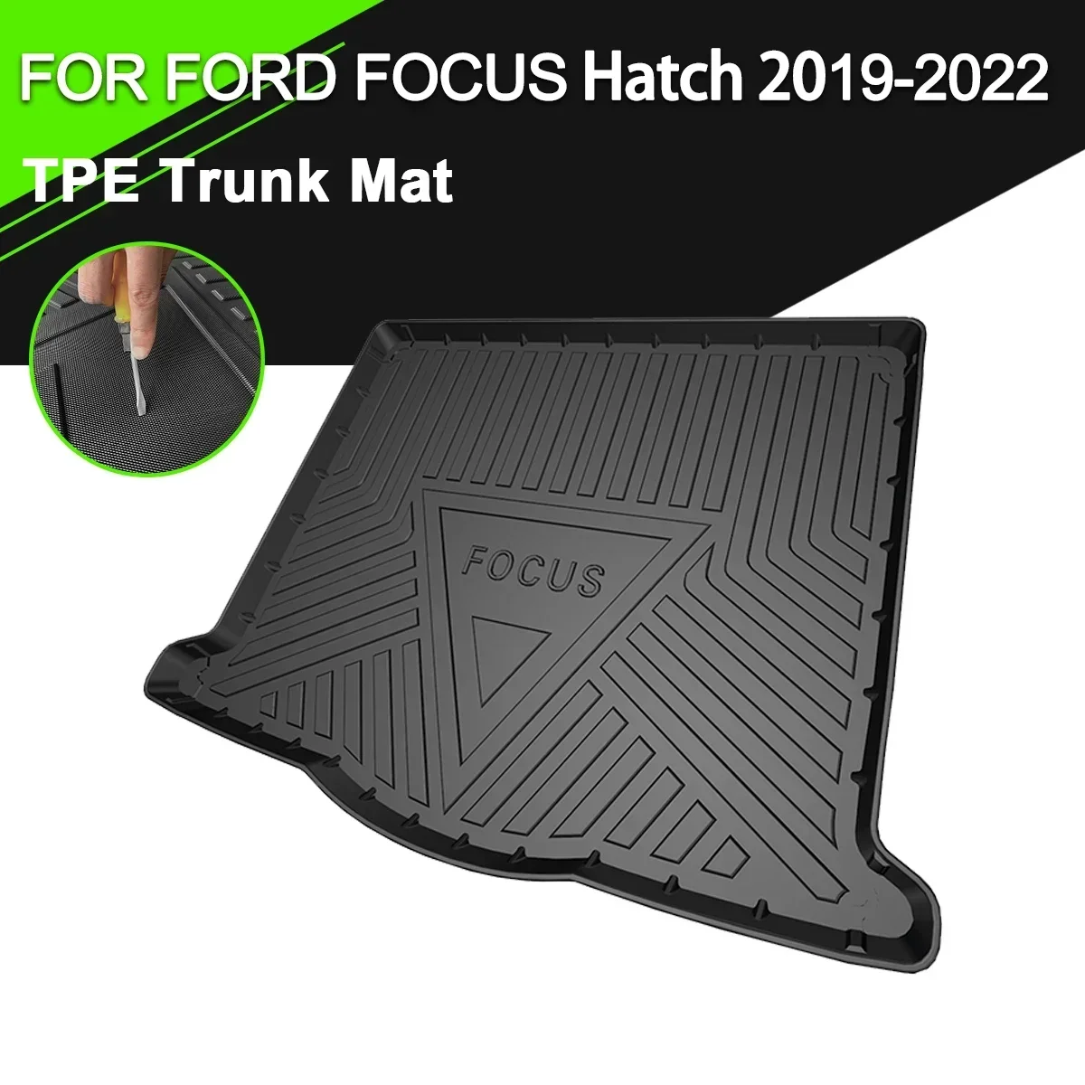 Накладка на багажник автомобиля, коврик для хэтчбека Ford Focus 2019-2022 из ТПЭ, водонепроницаемые Нескользящие резиновые аксессуары для груза
Накладка на багажник автомобиля, коврик для хэтчбека Ford Focus 2019-2022 из ТПЭ, водонепроницаемые Нескользящие резиновые аксессуары для груза