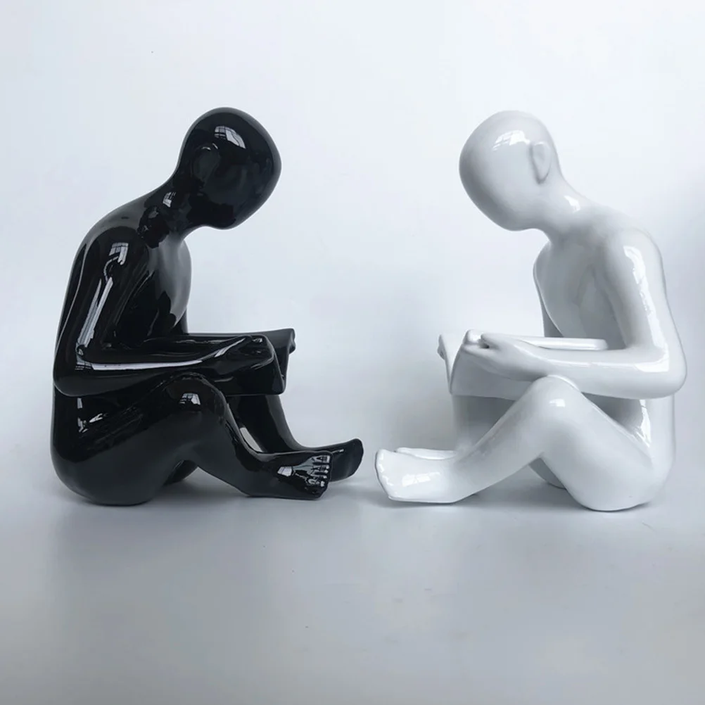 1Pcs Resin Decorative Bookend Creative Design for Office Study Library Bookshelf Ornament Household Adornment Decorative Bookend
1Pcs Resin Decorative Bookend Creative Design for Office Study Library Bookshelf Ornament Household Adornment Decorative Bookend