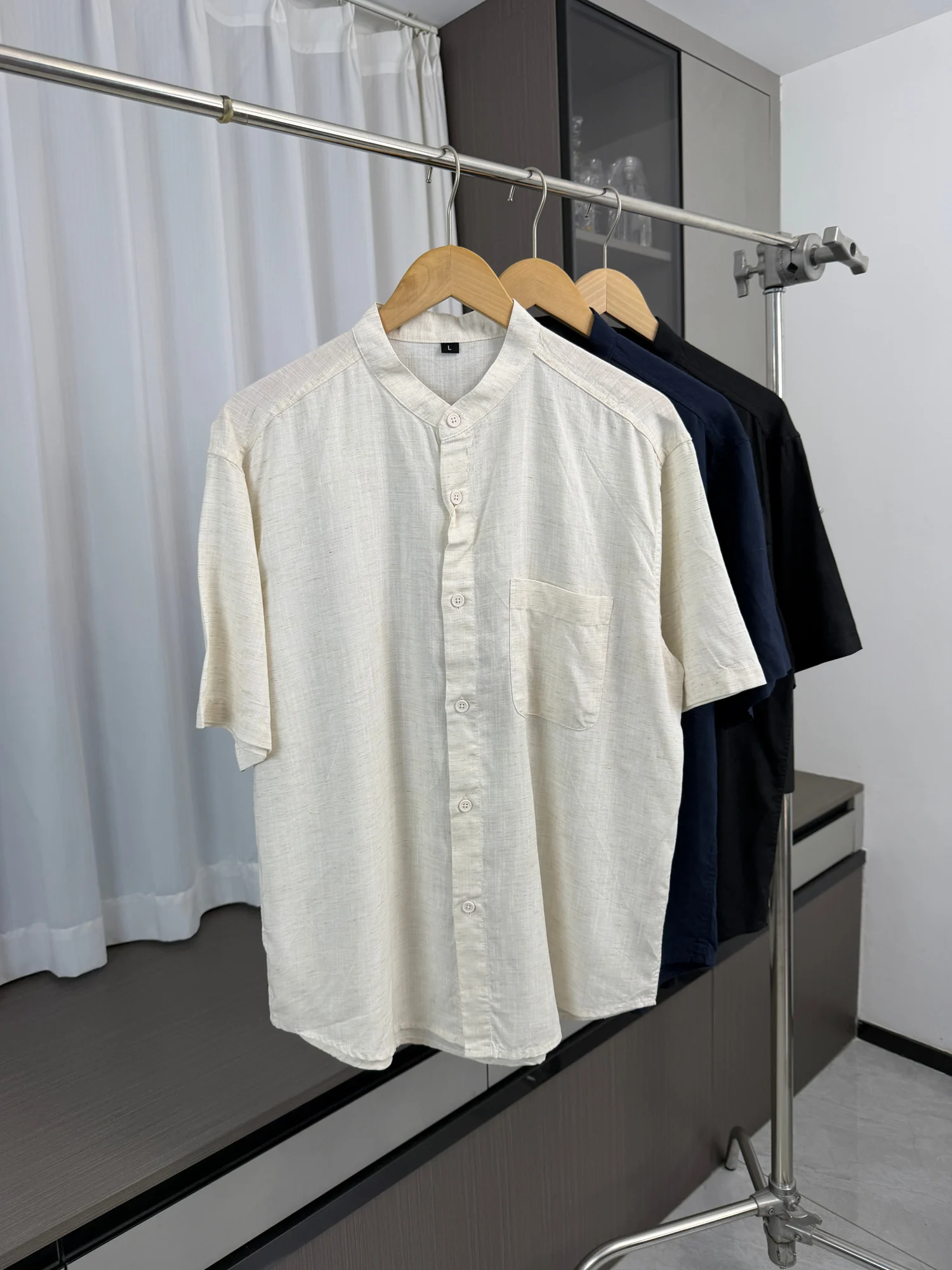 Men's And Women's Cool Skin-Friendly Linen Short-Sleeve Shirt Breathable Comfortable Urban Style Casual Fashion Summer Shirt
Men's And Women's Cool Skin-Friendly Linen Short-Sleeve Shirt Breathable Comfortable Urban Style Casual Fashion Summer Shirt