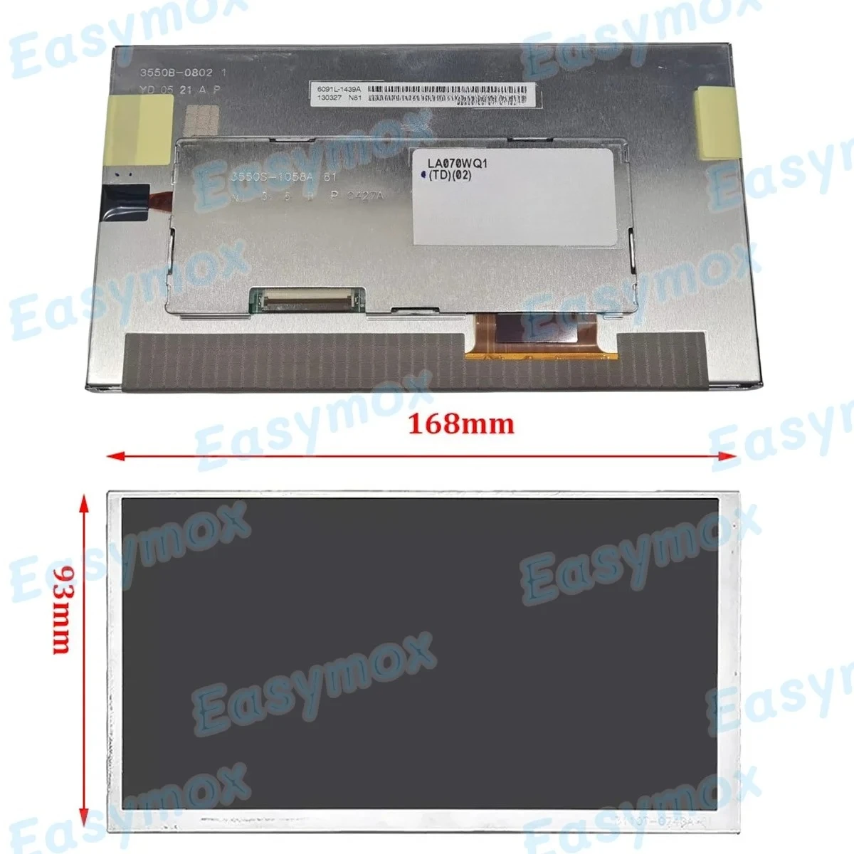 LA070WQ1(TD)(02) LA070WQ1(TD)(01) 7" inch LCD Display for Mercedes Benz Car Radio GPS Navigation Screen Replacement
LA070WQ1(TD)(02) LA070WQ1(TD)(01) 7" inch LCD Display for Mercedes Benz Car Radio GPS Navigation Screen Replacement