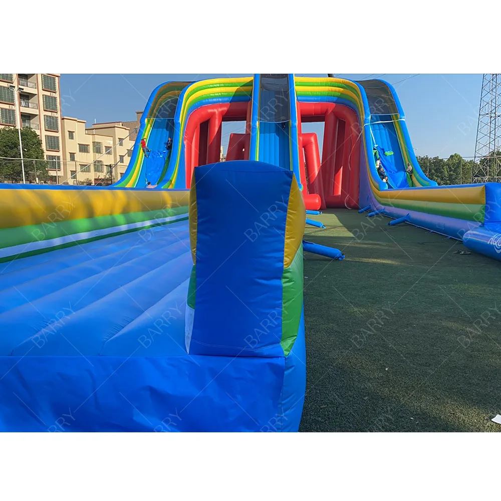 Hot Selling Amazing Large Fun Inflatable Water Slide 3 lane Waterslide Inflatable Triple lane Waterslide Inflatable
Hot Selling Amazing Large Fun Inflatable Water Slide 3 lane Waterslide Inflatable Triple lane Waterslide Inflatable