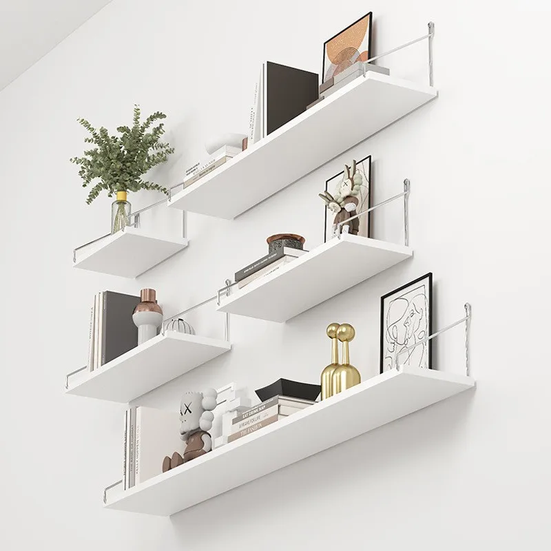 Wall Mounted Shelf No Drilling Kitchen Living Room Bedroom Dormitory One-Row Bookshelf Storage Simple Modern Style Display Rack
Wall Mounted Shelf No Drilling Kitchen Living Room Bedroom Dormitory One-Row Bookshelf Storage Simple Modern Style Display Rack
